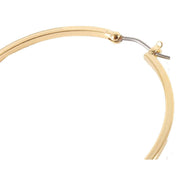 Vivienne Westwood Gold Brandita Large Hoop Earrings