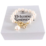 Vivienne Westwood Gold Marella Pearl Bracelet