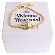 Vivienne Westwood Gold Mini Bas Relief Bracelet