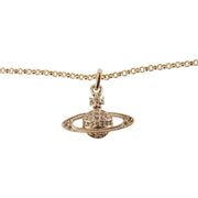 Vivienne Westwood Gold Mini Bas Relief Colorado Topaz Pendant