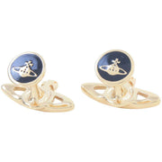 Vivienne Westwood Gold Mini Bas Relief Cufflinks