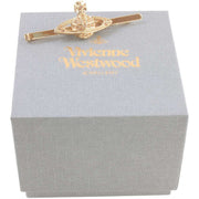 Vivienne Westwood Gold Mini Bas Relief Tie Clip