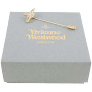 Vivienne Westwood Gold Mini Bas Relief Tie Pin