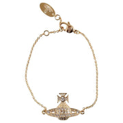 Vivienne Westwood Gold Minnie Bas Relief Bracelet