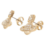Vivienne Westwood Gold Minnie Bas Relief Earrings