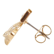 Vivienne Westwood Gold Minnie Bas Relief Earrings