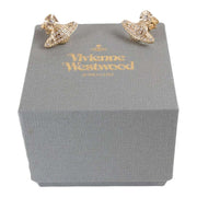 Vivienne Westwood Gold Minnie Bas Relief Earrings