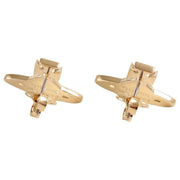 Vivienne Westwood Gold Minnie Bas Relief Earrings
