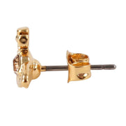 Vivienne Westwood Gold Nano Solitaire Earrings