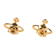 Vivienne Westwood Gold Nano Solitaire Earrings