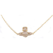 Vivienne Westwood Gold Romina Pave Orb Bracelet
