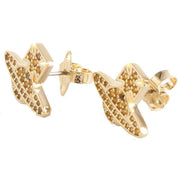 Vivienne Westwood Gold Romina Pave Orb Earrings