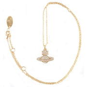 Vivienne Westwood Gold Romina Pave Orb Pendant
