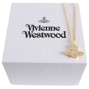 Vivienne Westwood Gold Romina Pave Orb Pendant