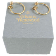 Vivienne Westwood Gold Rosemary Small Hoop Earrings