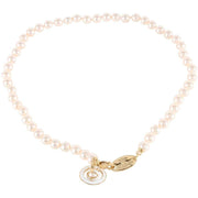 Vivienne Westwood Gold Simonetta Pearl Necklace