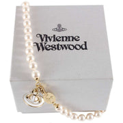 Vivienne Westwood Gold Simonetta Pearl Necklace