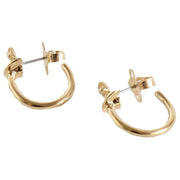 Vivienne Westwood Gold Vera Hoop Earrings