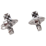 Vivienne Westwood Grey London Orb Earrings