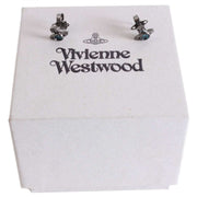 Vivienne Westwood Grey London Orb Earrings