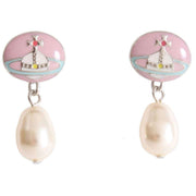 Vivienne Westwood Pearl Loelia Earrings