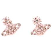 Vivienne Westwood Pink Beryl Bas Relief Earrings