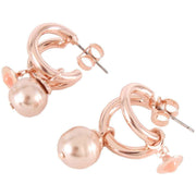 Vivienne Westwood Pink Marella Pearl Earrings