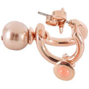 Vivienne Westwood Pink Marella Pearl Earrings