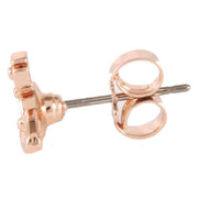 Vivienne Westwood Pink Nano Solitaire Earrings