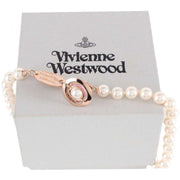 Vivienne Westwood Pink Simonetta Pearl Necklace