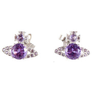 Vivienne Westwood Purple Ismene Earrings