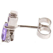 Vivienne Westwood Purple Ismene Earrings