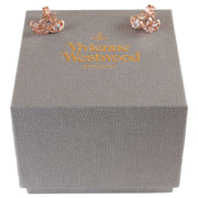 Vivienne Westwood Rose Gold Amma Stud Earrings