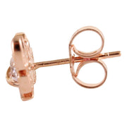 Vivienne Westwood Rose Gold Amma Stud Earrings