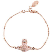 Vivienne Westwood Rose Gold Beryl Bas Relief Bracelet