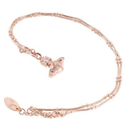 Vivienne Westwood Rose Gold Beryl Bas Relief Pendant