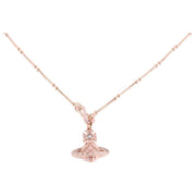Vivienne Westwood Rose Gold Beryl Bas Relief Pendant