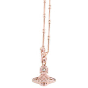 Vivienne Westwood Rose Gold Beryl Bas Relief Pendant
