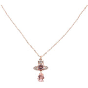 Vivienne Westwood Rose Gold Ismene Drop Pendant
