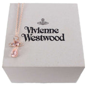Vivienne Westwood Rose Gold Ismene Drop Pendant
