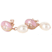 Vivienne Westwood Rose Gold Loelia Earrings