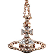 Vivienne Westwood Rose Gold Mayfair Bas Relief Pendant