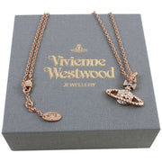 Vivienne Westwood Rose Gold Mayfair Bas Relief Pendant