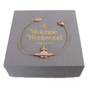 Vivienne Westwood Rose Gold Minnie Bas Relief Bracelet