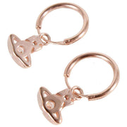 Vivienne Westwood Rose Gold Nina Sparkle Earrings