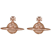 Vivienne Westwood Rose Gold Solid Orb Earrings