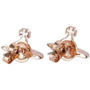 Vivienne Westwood Rose Gold Solid Orb Earrings