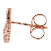 Vivienne Westwood Rose Gold Tamia Stud Earrings