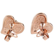 Vivienne Westwood Rose Gold Tiny Diamante Earrings
