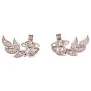 Vivienne Westwood Silver Amma Stud Earrings